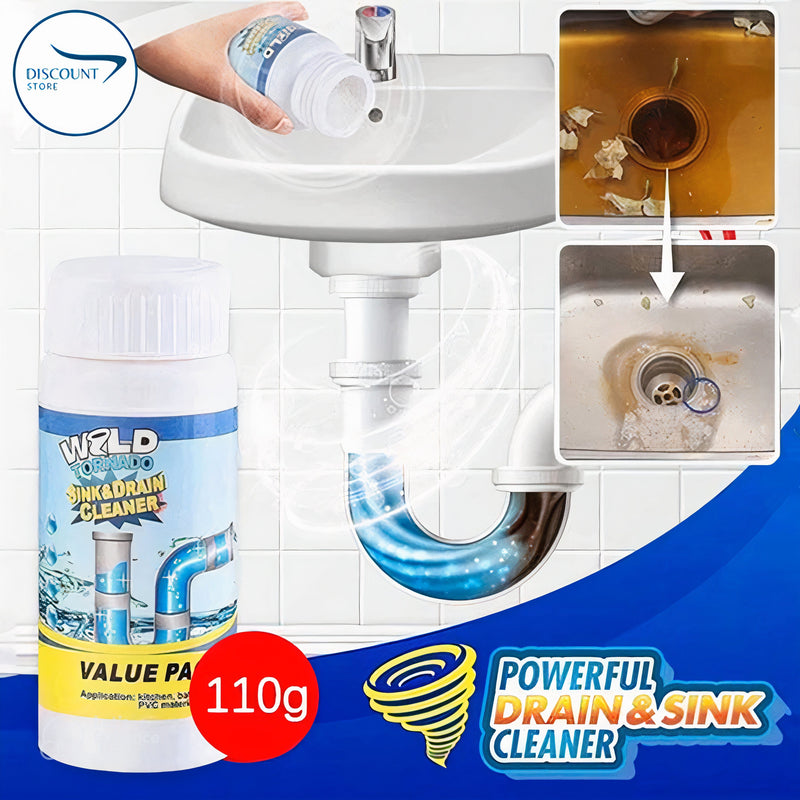 Powerful Drain & Sink Cleaner (Buy 1 Get 1 Free)