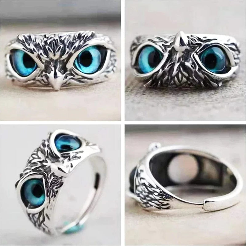 Silver Plated Owl Ring - Buy 1, Get 1 FREE!