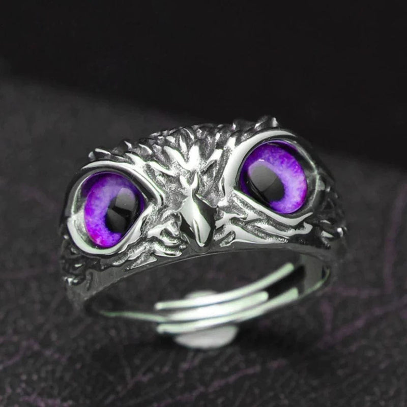 Silver Plated Owl Ring - Buy 1, Get 1 FREE!